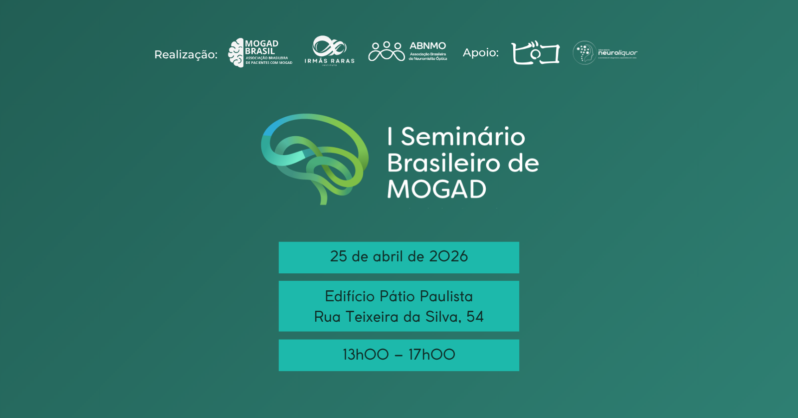 ABNMO apoia realização do I Seminário Brasileiro de MOGAD